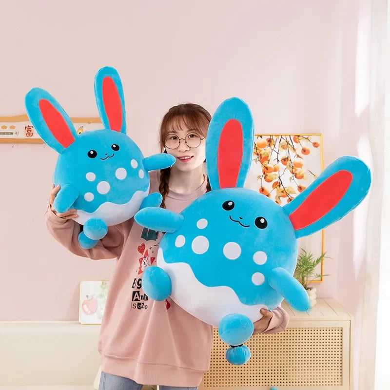 Pokemon Azumarill Marill Plush Toys 22-65cm Kawaii Soft Pillow Stuffed Christmas Gifts for Childrens Pokémon Anime Plushie Dolls