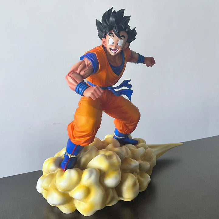 In Stock VF Dragon Ball Figure Son Goku Anime Figures Cloud Somersault Goku Action Pvc Statue Collection Model Toy Gift
