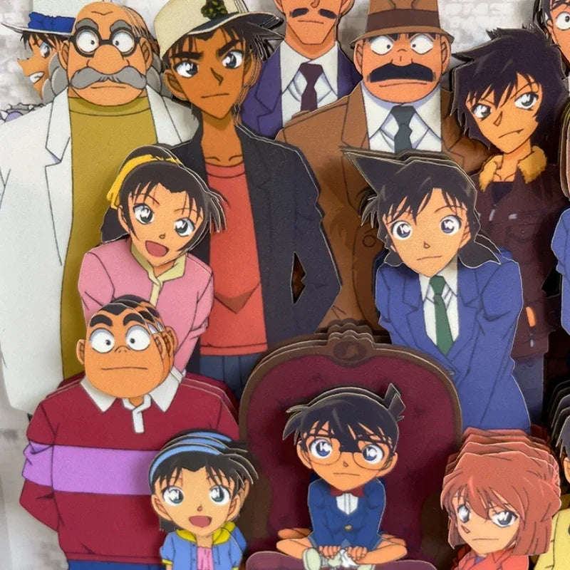 Detective Conan Family Portrait Three-dimensional Picture Album Handmade Decorations Ornaments Artwork Friends Holiday Gifts