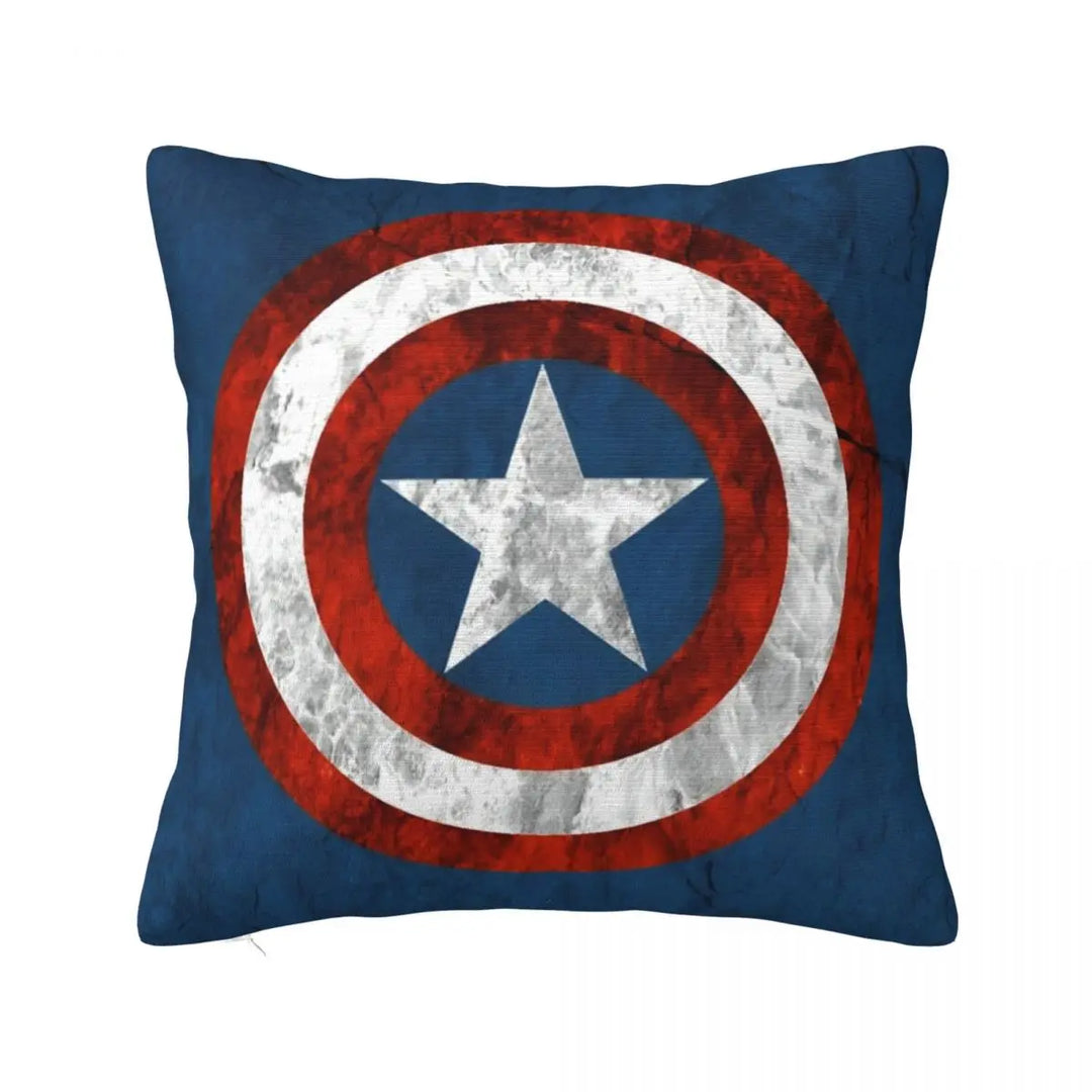 Captain America Avengers Pillowcase Polyester Cushion Cover Decorative Pillow Case Cover Home Wholesale 45X45cm
