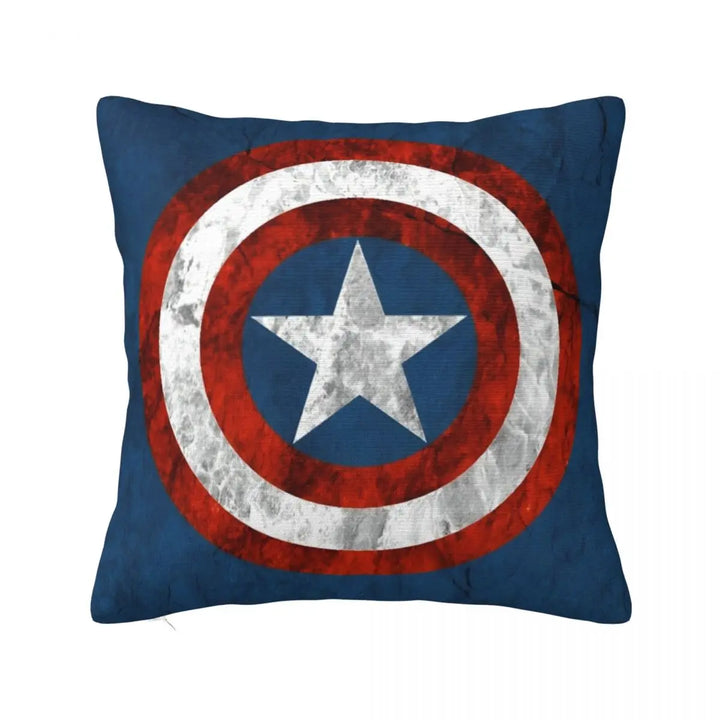 Captain America Avengers Pillowcase Polyester Cushion Cover Decorative Pillow Case Cover Home Wholesale 45X45cm