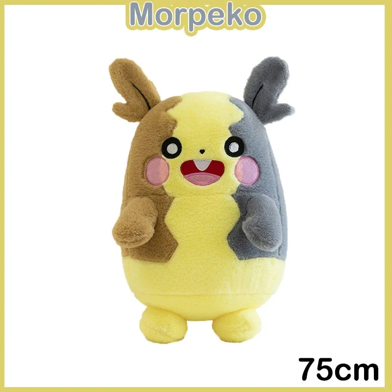 Pokemon Riolu Morpeko Lucario Plush Toys 35-80cm Kawaii Pillow Stuffed Christmas Gifts for Childrens Pokémon Anime Plushie Dolls