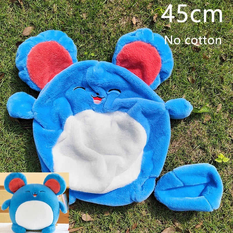 Pokemon Charizard Eevee Plush Toys Anime Doll Giant Pokémon Stuffed Semi-finished Leather Holster Azumarill Pawmi Gift for Kids