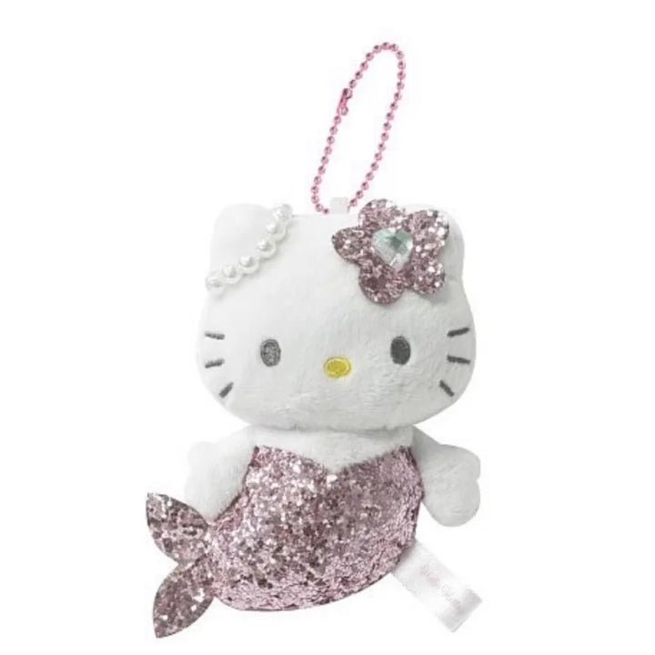 10cm Sanrio Hello Kitty NIC Unicorn Mermaid Long Legs Heiseic  Plush Doll Pendant Plush Kuromi My Melody Accessories For gril
