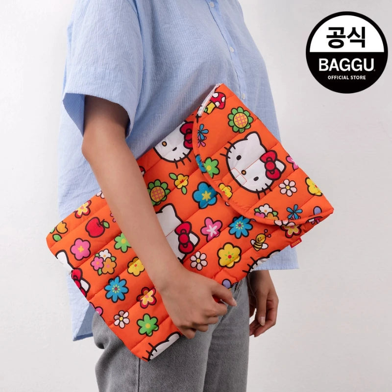 Anime Snoopy Hello Kitty Tablet Computer Bag 16 Inches Notebook Storage Bag Kawaii Casual Shockproof Ipad Sleeve Bag Gifts