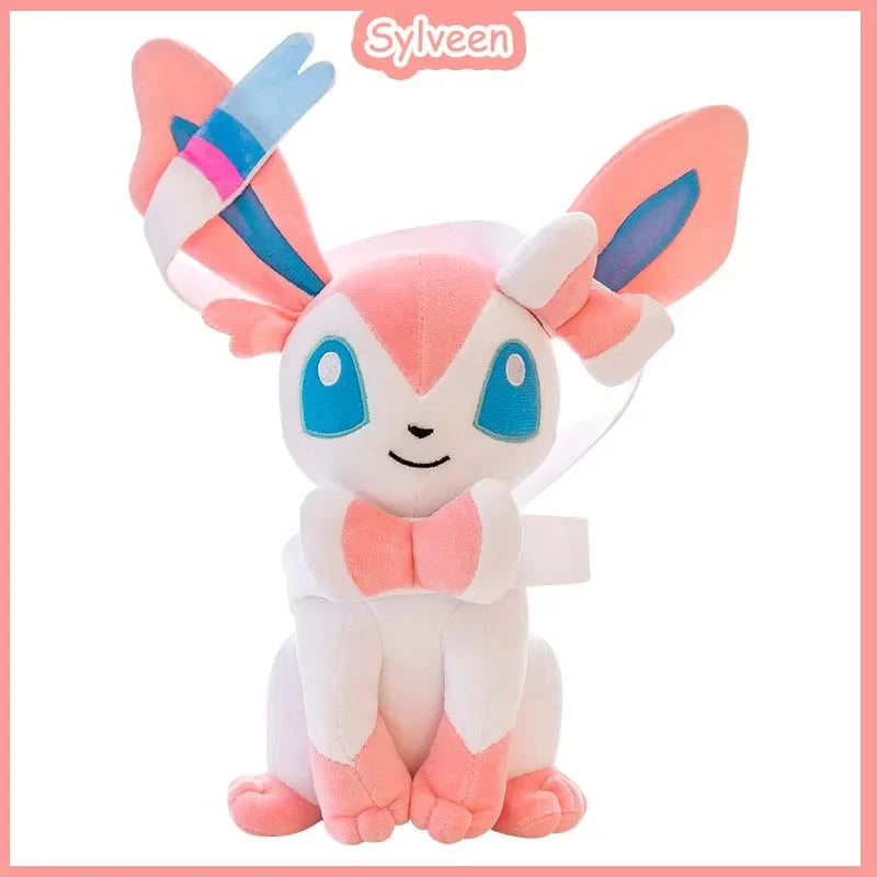 Pokemon Sylveon Plush Toys Pokémon Anime Plushie Dolls 25-75cm Kawaii Soft Pillow Eevee Stuffed Christmas Gifts for Childrens
