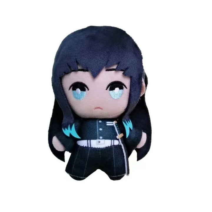 Demon Slayer Plush Doll Tomioka Giyu Kamado Tanjirou Nezuko Agatsuma Zenitsu Anime Plushie Keychain Cosplay Kids Gift