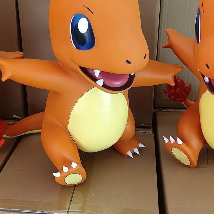 Pokemon 1:1 Large Figure Charmander Eevee Ibrahimovic Porkby Squirtle Raichu Model Doll Ornament Figurine Toy Surprise Gifts