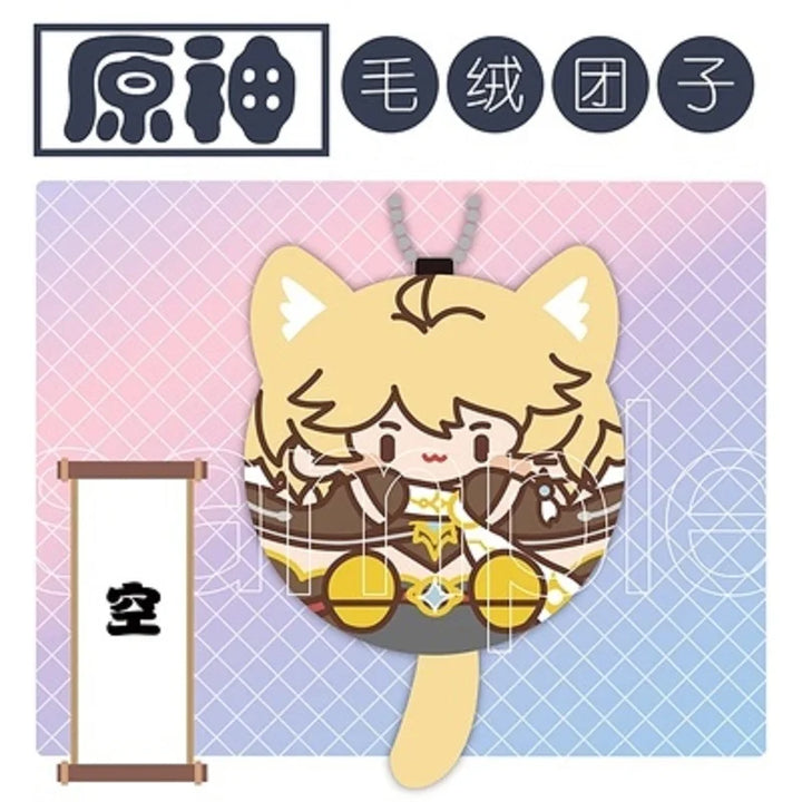 Genshin Impact Tighnari Cyno Xiao Venti Kaveh Kazuha Kaeya Plush Pendant Keychains Anime Plushie Toys Gift