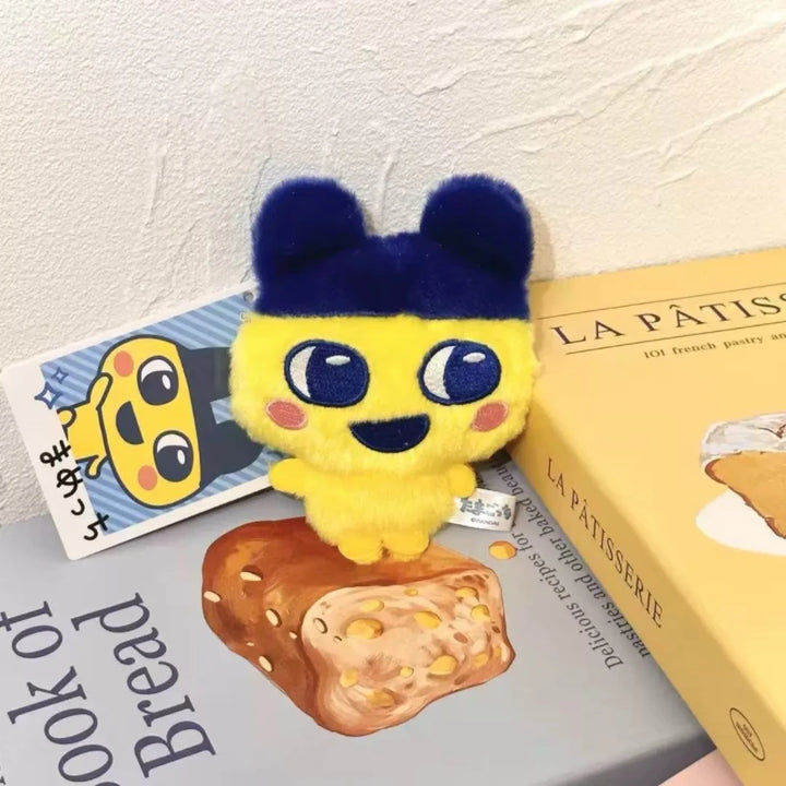 New Tamagotchi Anime Mametchi Plush Doll Keychain Kawaii Mimitchi Bag Doll Pendant Kuchipachi Cartoon Doll  Girly Heart kid gift