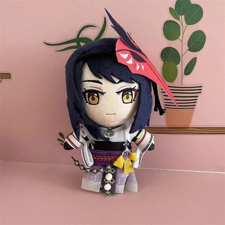 Genshin Impact Plush Dolls Wriothesley Furina Lyney Kaveh Neuvillette Kinich Citlali Kazuha Albedo Tighnari Anime Stuffed Toys