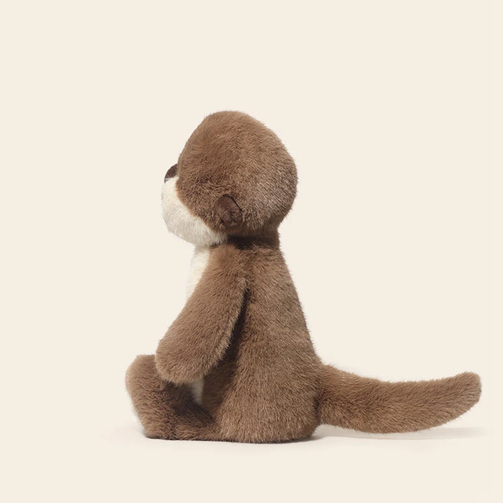 Cute Sea Otter Plush Toy Lifelike Fluffy Beaver Soft Doll Real-life Stuffed Animals Otter Kids Toy Birthday Gift