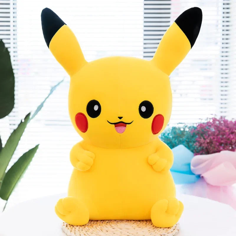 Pokemon Pikachu Plush Toys Anime Pokémon Large Plushie Dolls 40/100cm Cute Stuffed Pillow Pikachu Christmas Gifts for Childrens
