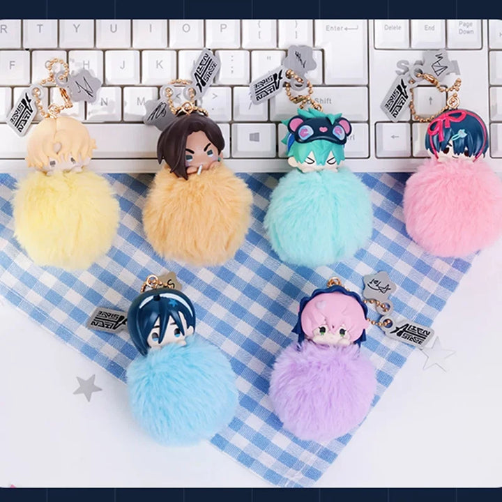 Alien Stage Mini Plush Pendant Luka Till Sua Ivan Mizi Hyuna Maumet Cosplay Keychain Hangings Mascot Cartoon Birthday Gift