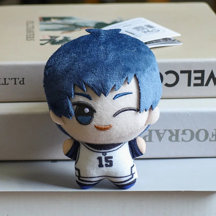 10cm Blue Lock Plush Toy Keychain Nagi Backpack Charm Anime Seishiro Isagi Yoichi Chigiri Bachira Mikage Stuffed Doll Toy Gift