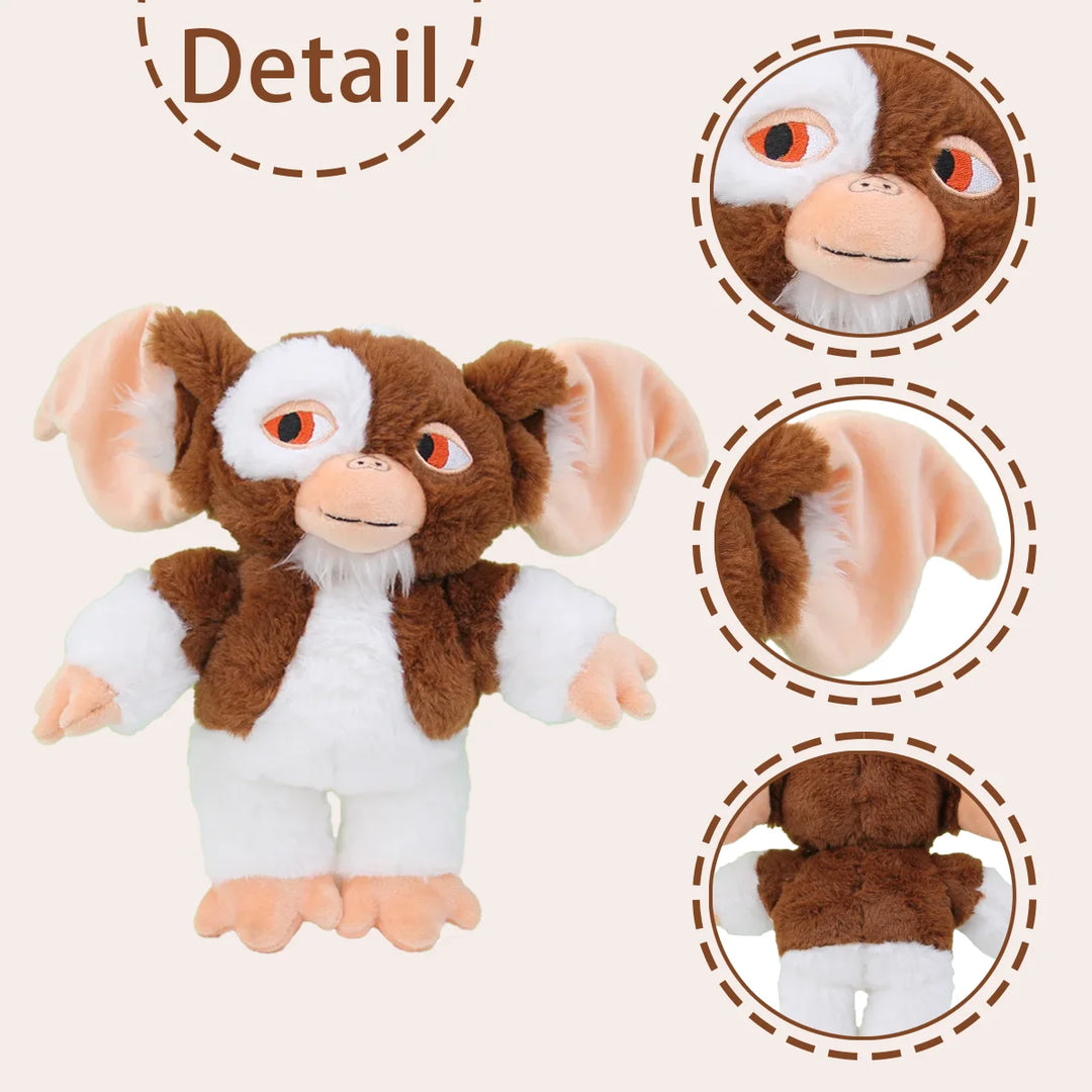 26cm Funny Gremlins Gizmo Plush Toys Soft Fluffy Movie Figure Stuffed Plushie Doll Cute Home Decoration Kids Boys Birthday Gifts