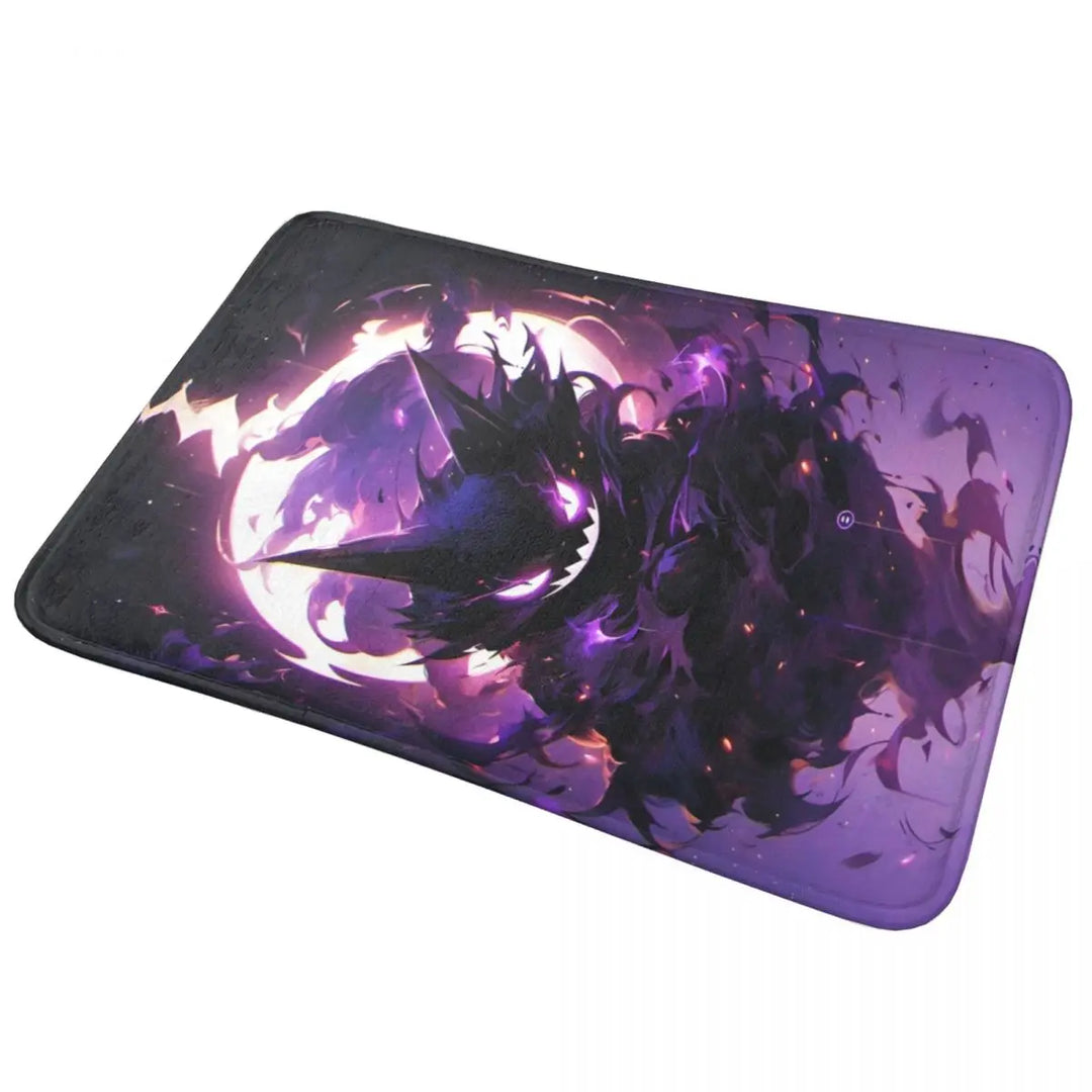 Anime Cartoon Charizard Memory Foam Bathroom Rugs Ultra Soft Non-Slip Pokemon Carpet Bath Mat Water Absorbent for Shower Tub