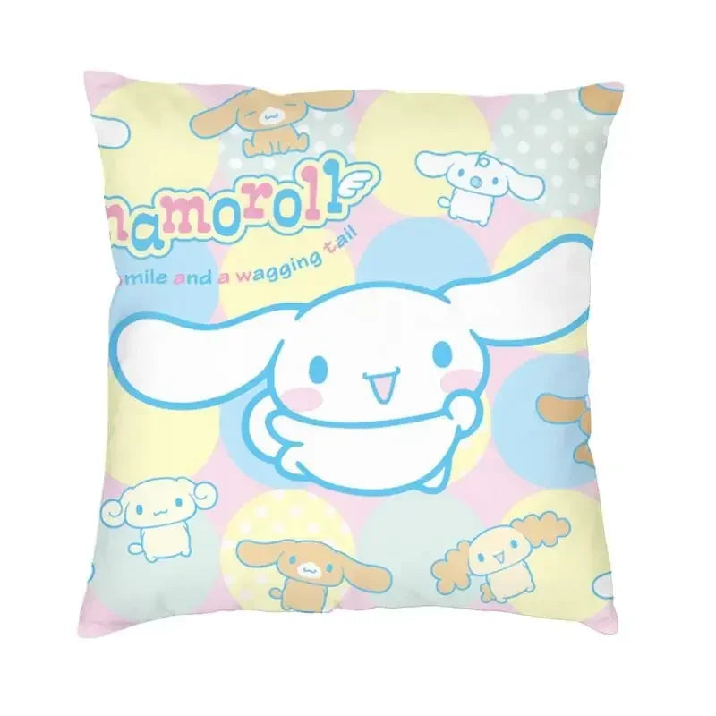 Sugarbunnies Cushion Cover  Print Anime Manga Throw Pillow Case for Sofa Fashion Pillowcase Home Decoration