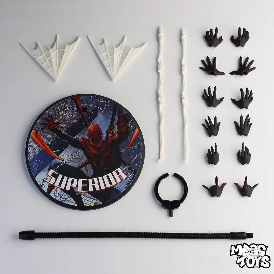 New Mess Toys Superior Spider Man Action Figure Octopus Peter Parker Messtoys Spiderman Neighbor Anime Figure Gifts Ct Toy