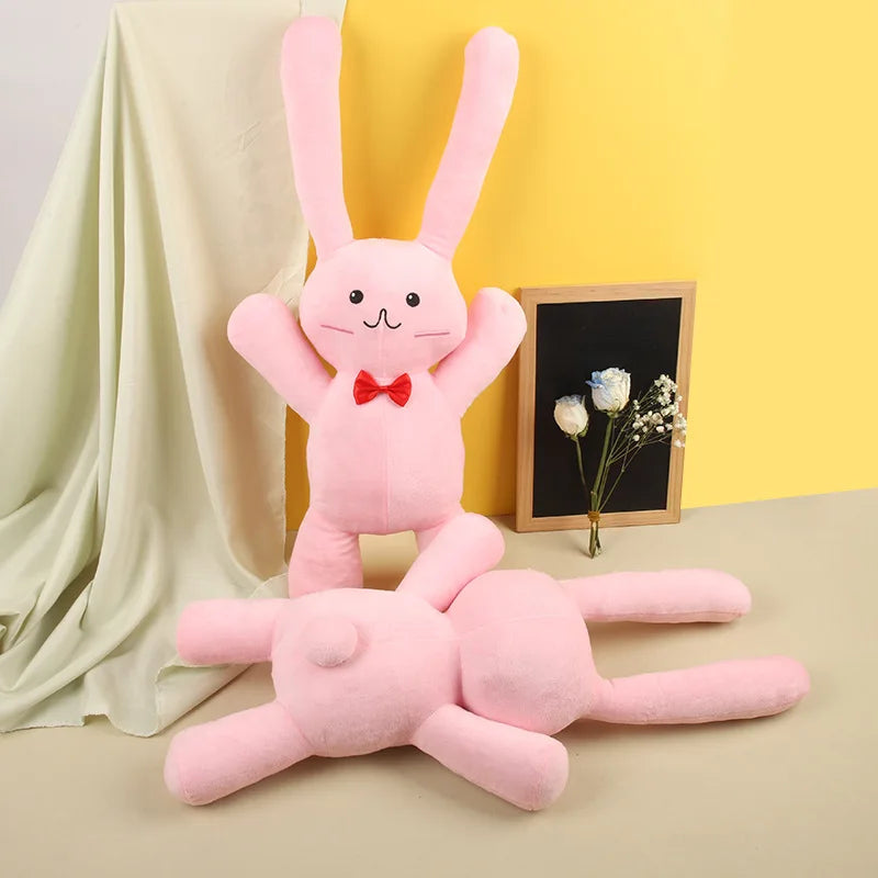 60cm Cartoon Ouran High School Pink Rabbit Plush Doll ‌Honey Senpai‌r Cute Soft Toy Cos Cartoon Doll Boy and Girl Holiday Gift
