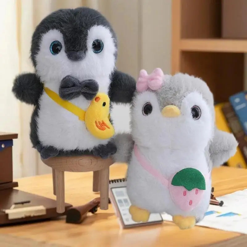 Cute Little Penguin Plush Doll Keychain Pendant Backpack Hangings Decoration Gifts