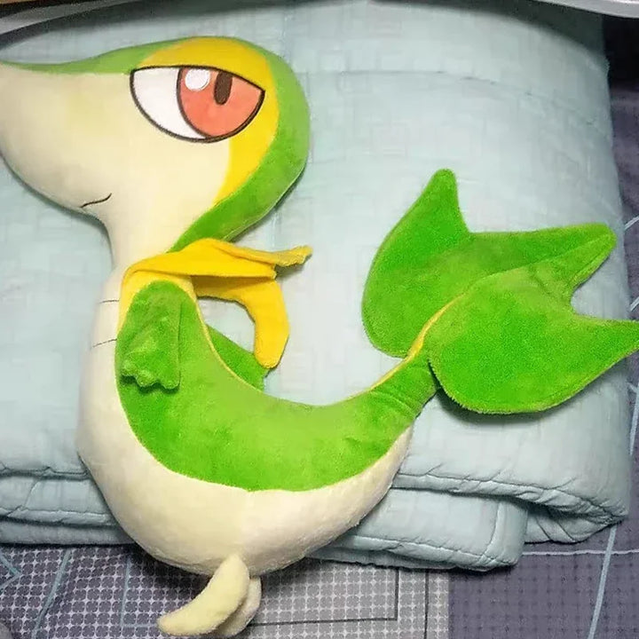 40cm Pokemon Snivy Plush Toys Anime Doll Cute Ornament Pokémon Cartoon Stuffed Plushie Pillow Gift for Children Christmas