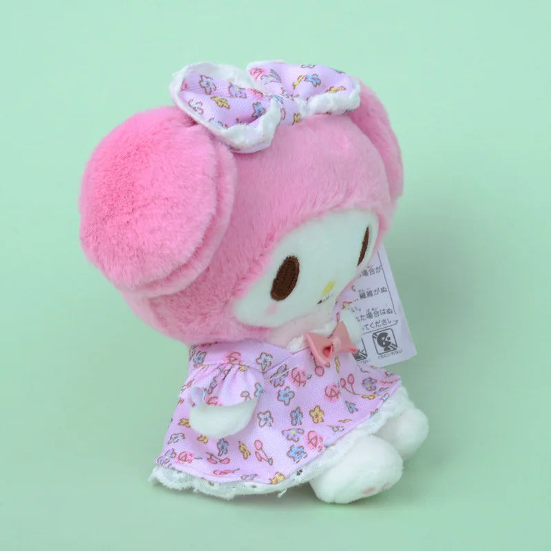 Kawaii Sanrio My Melody Cartoon Plush Toys Backpack Pendant Decoration Creative Soft Stuffed Doll Keychain Friends Holiday Gift
