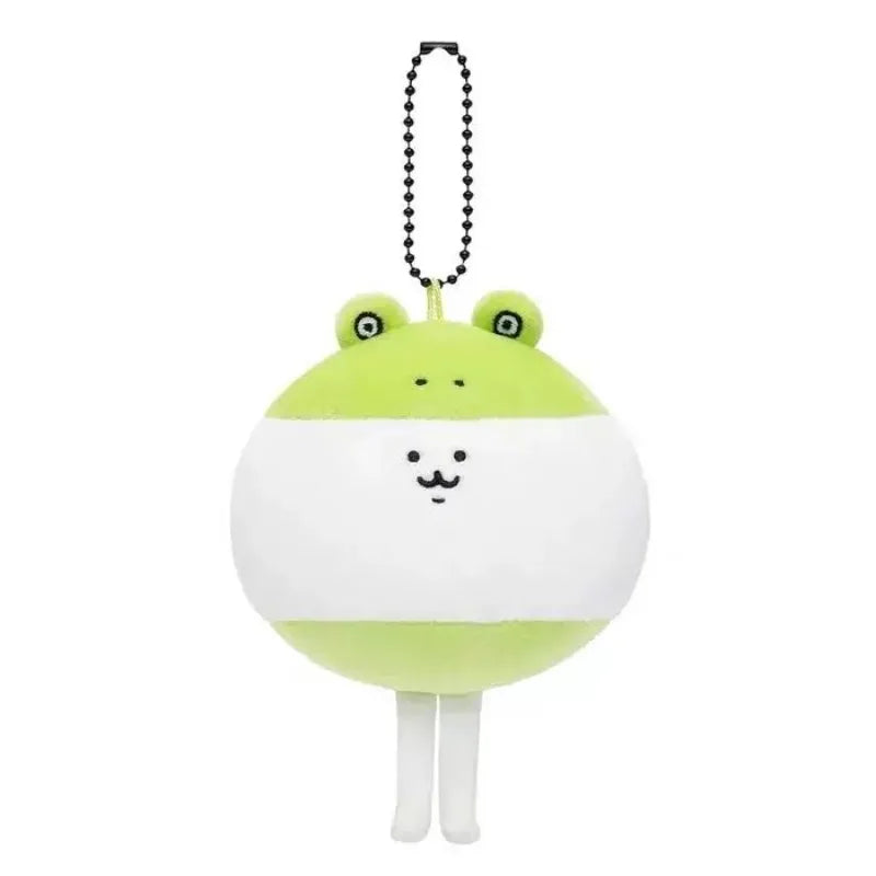Joke Bear Anime Plush Keychain kawaii Polar bear Plush Doll Christmas dress up Self Deprecating bear Plush Toy Bag Pendant Gift
