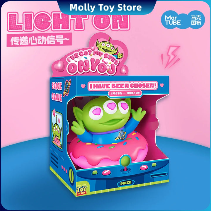 Disney Toy Story Alien Light Night Ornament Toys Anime Figures Alien Night Lamp Room Desktop Decor Toy For Children Gifts