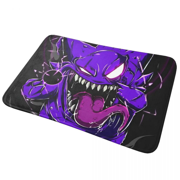 Anime Cartoon Charizard Memory Foam Bathroom Rugs Ultra Soft Non-Slip Pokemon Carpet Bath Mat Water Absorbent for Shower Tub