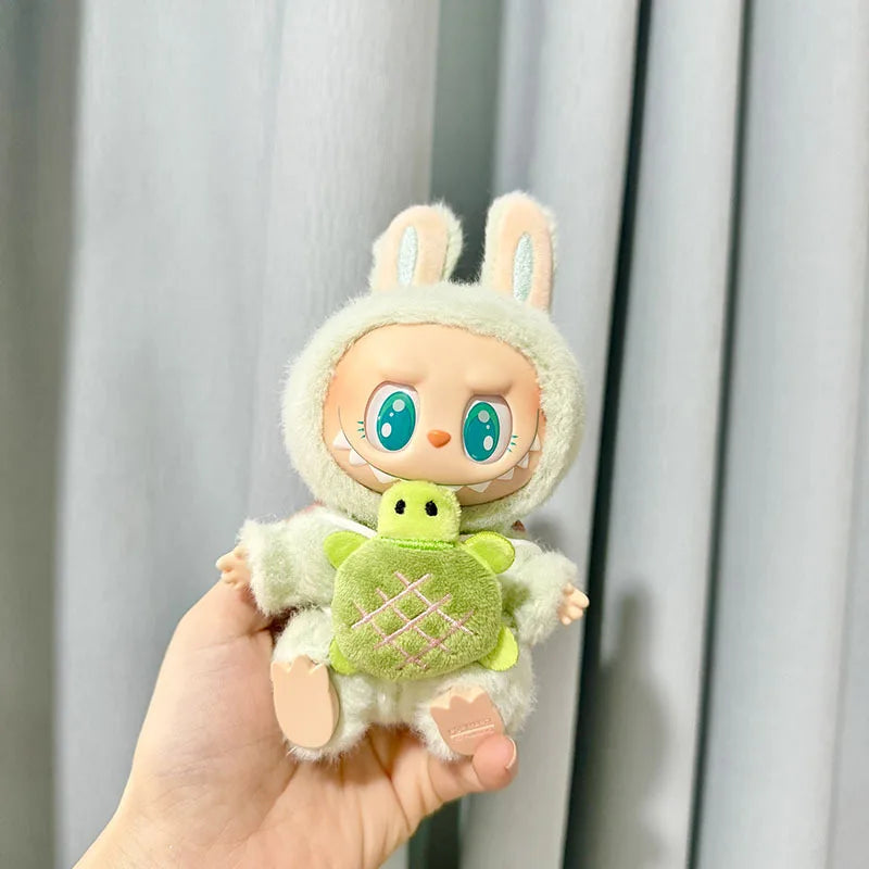Turtle Lucky Bag Backpack Cute Mini Plush Doll'S Accessories For Korea Kpop Exo Labubu I II Idol Dolls Sitting Party Clothing