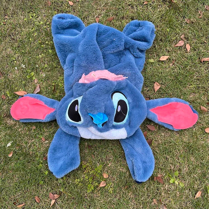 60-120CM Disney Lilo&Stitch Plush Huge Toy Stitch Cake Anime Doll Shell Holster Rabbit Stuffed Plushie Semi Finished Product New