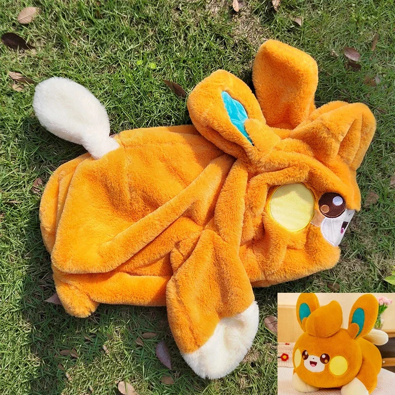 Pokemon Charizard Eevee Plush Toys Anime Doll Giant Pokémon Stuffed Semi-finished Leather Holster Azumarill Pawmi Gift for Kids