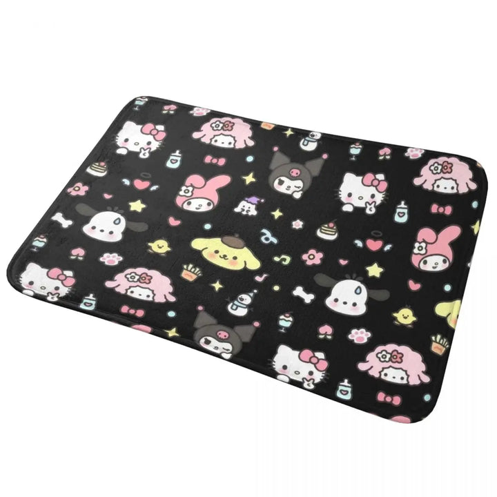 Hello Kitty Spiderman Boyfriend Girlfriend Memory Foam Bath Mat Rug Bathroom Floor Rugs Carpet For Bath Entrance Door Doormat