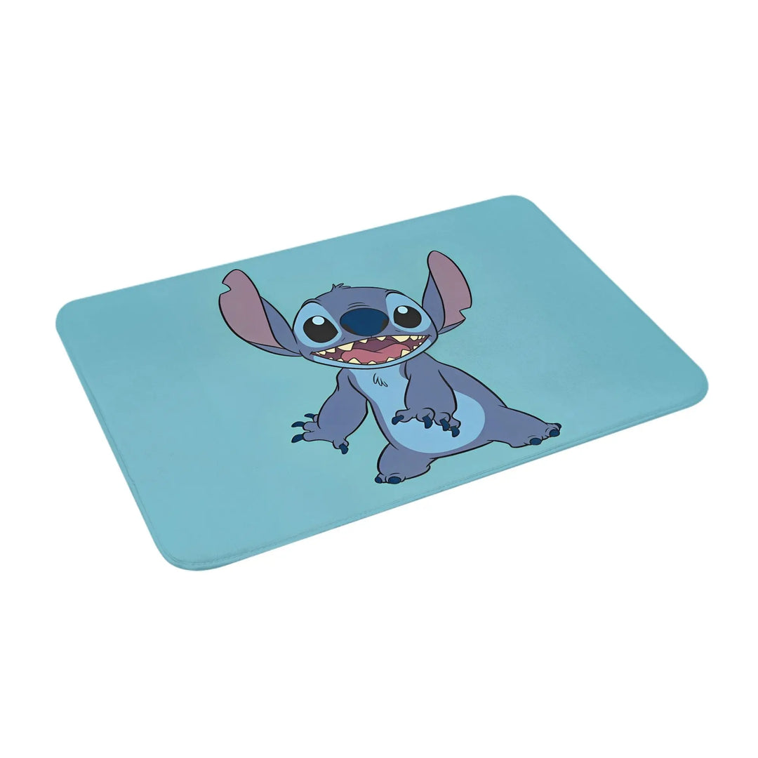 Hawaiian Stitch Bathroom Rugs Mat Quick Dry  Bath Rugs Mats Carpet Non-Slip for Kitchen Shower