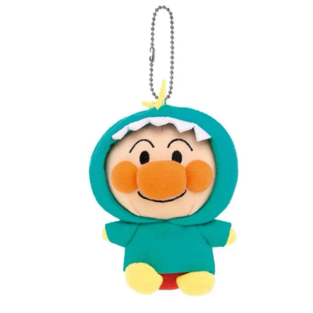Kawaii Anime Anpanman Baikinman Plush Toys Keychain Museum Costume Dinosaur Series cute  Baikinman Accessories Backpack Pendant