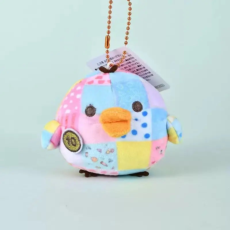 Cute Cartoon Rilakkuma‌Plush Pendant Soft Key Chain Kawaii Backpack Pendant Ornament Children’s Toys Friends Christmas Gift