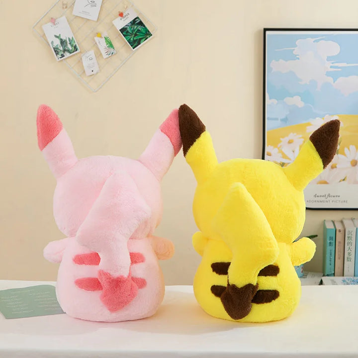 40/60/80cm Pokemon Plush Doll Pink Pikachu Rabbit Plush Pokémon Plushie Animal Stuffed Toys Kawaii Soft Pillow Gift for Children