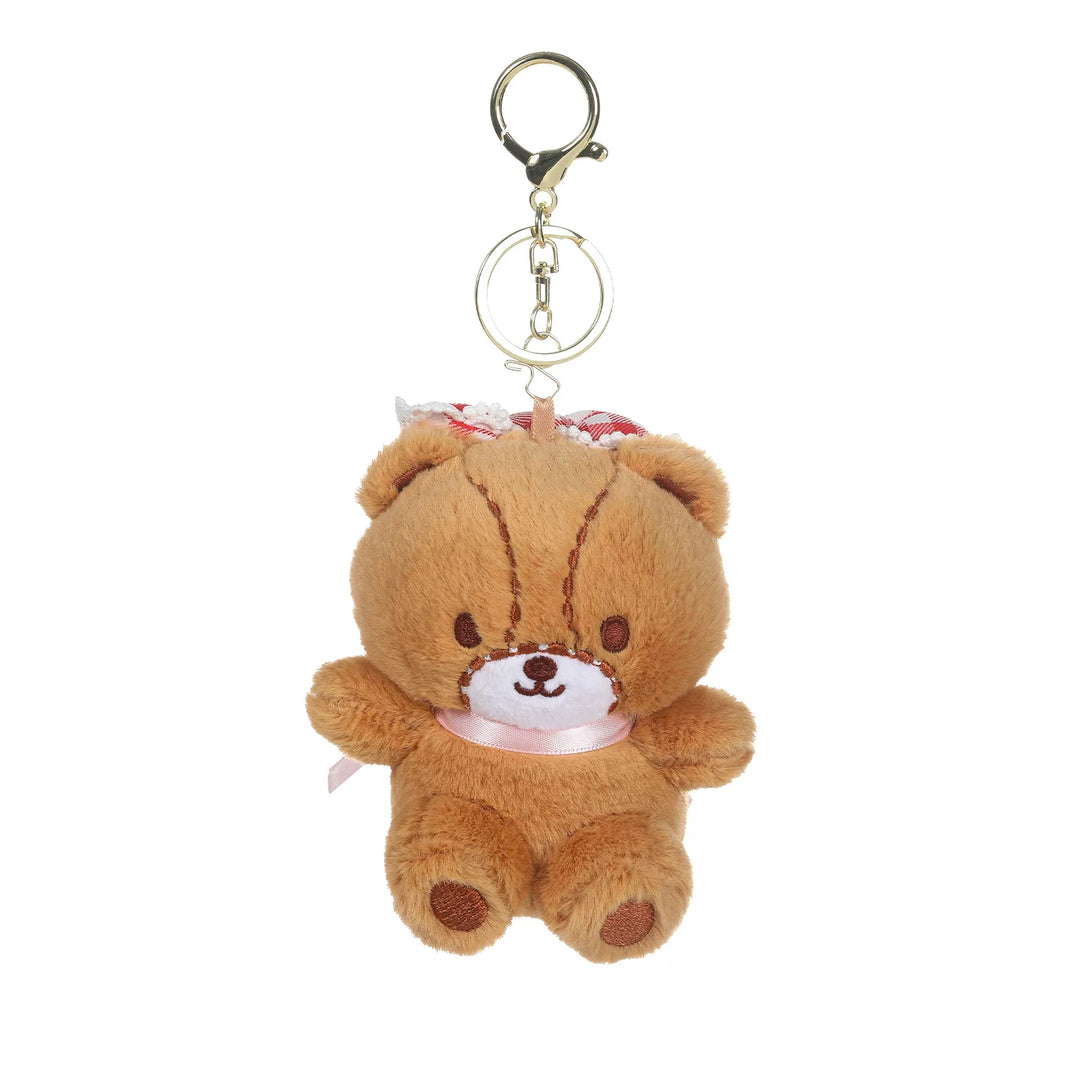 Kawaii Sanrio Hello Kitty Tiny Chum Plush Toys Keychain Cartoon Backpack Pendant Doll Decoration Girls Birthday Creative Gift