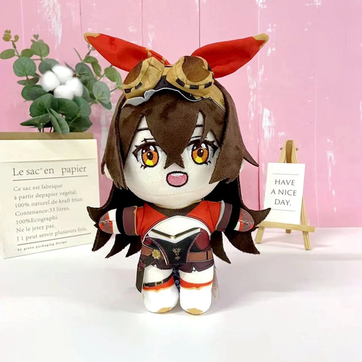 Genshin Impact Plush Dolls Wriothesley Furina Lyney Kaveh Neuvillette Kinich Citlali Kazuha Albedo Tighnari Anime Stuffed Toys