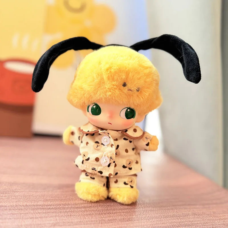 DIMOO WORLD Doll Box Pendulum Accessories Doll Clothes Sand Set Dog Pajamas 15/17cm Labubu Doll Clothes