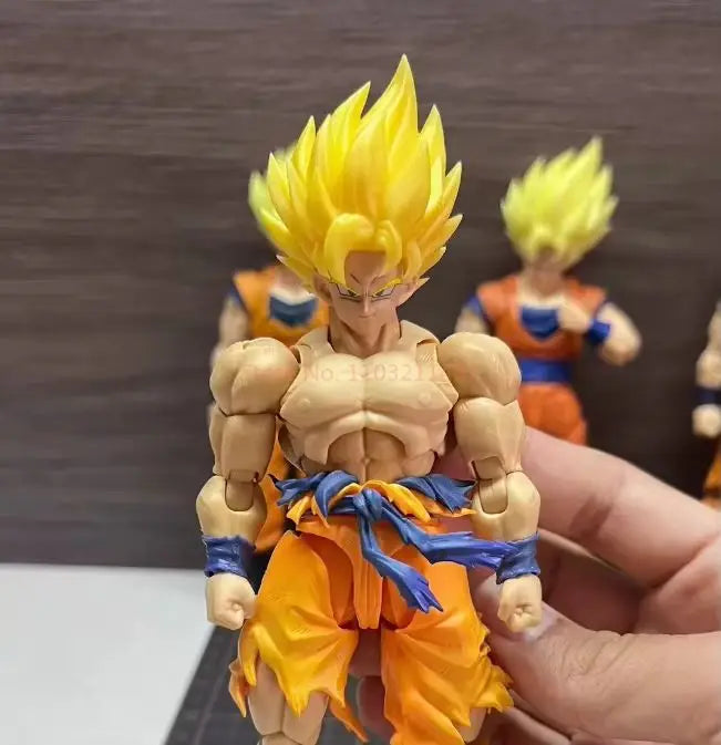 In Stock Dragon Ball Heads Accessories Shf Super Saiya Ssj2 Goku Anime Action Figurine Collection Model Toys Gift