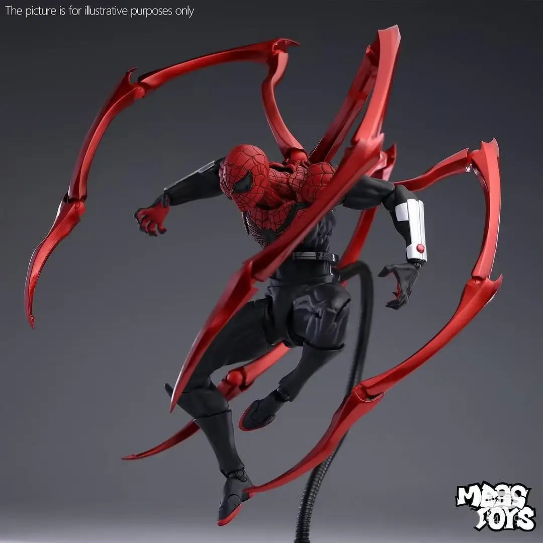 New Mess Toys Superior Spider Man Action Figure Octopus Peter Parker Messtoys Spiderman Neighbor Anime Figure Gifts Ct Toy