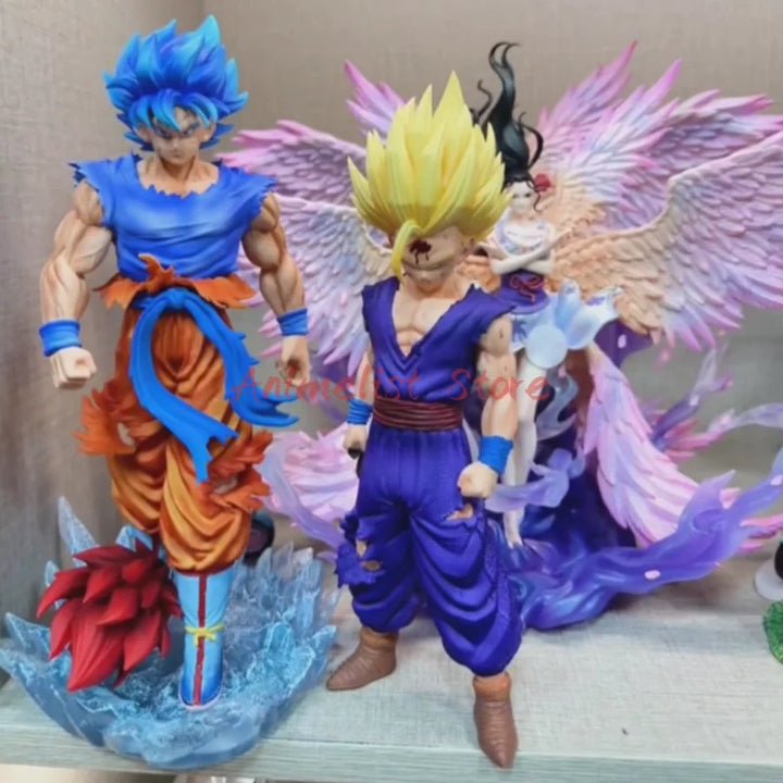 IN STOCK Dragon Ball Figure Son Gohan Action Figures Super Saiyan 2 Gohan Figurine Pvc Doll Statue Collection Model Toys Gifts