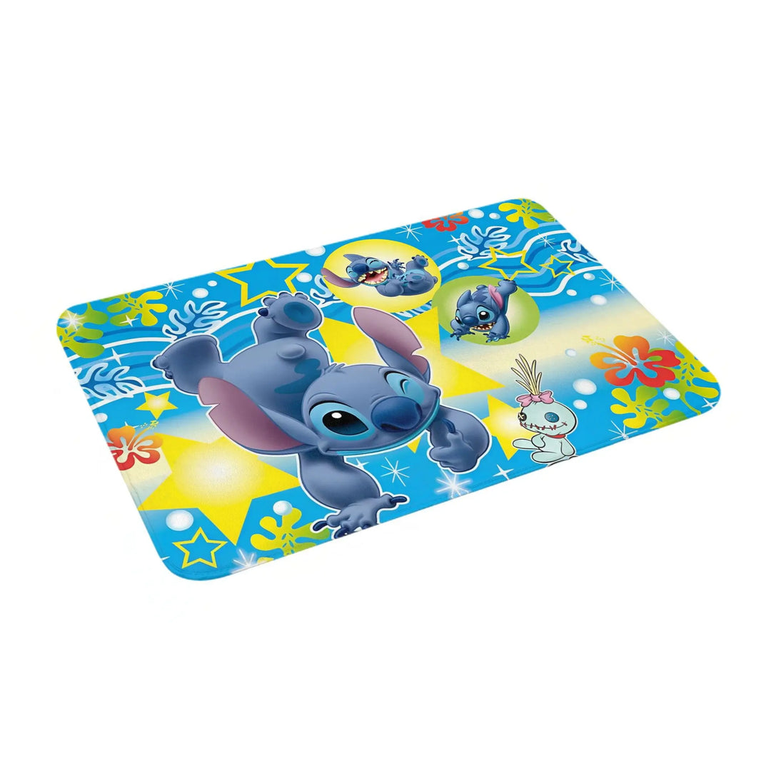 Cute Funny Stitch Memory Foam Bathroom Rugs Ultra Soft Non-Slip  Carpet Bath Mat Water Absorbent for Kitchen Shower