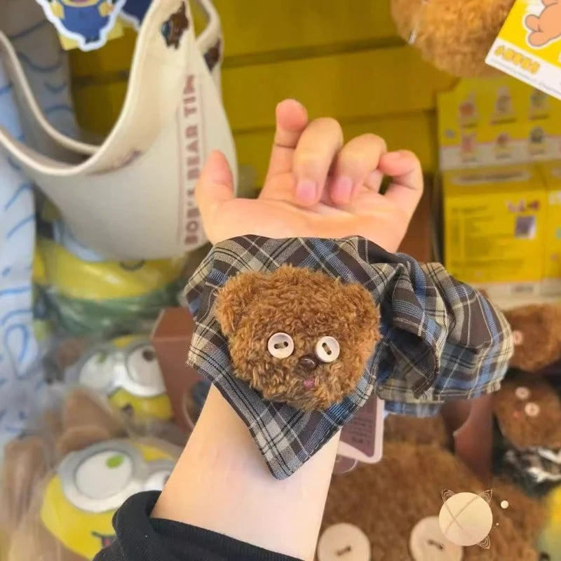 Cute Cartoon Tim Hair Circle Girl Headdress Children Cartoon Cartoon Hair Accessories Plush Doll Decorations Girls Holiday Gift