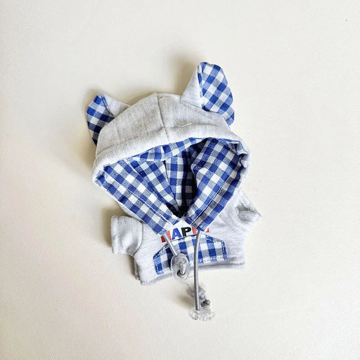 17cm Mini Plush Doll'S Clothes Labubu I II Idol Dolls Happy Outfit Sitting Party Cute Clothing Accessories For Korea Kpop Exo