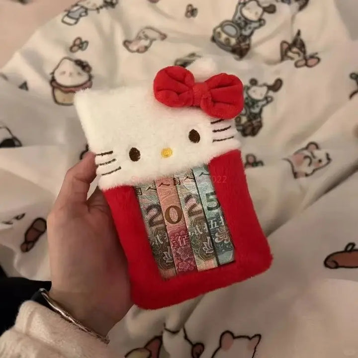 Cute Cartoon Kuromi Melody Anime Peripheral Card Holder 3-Inch Photo Id Storage Cute Cartoon Portable Storage Card Holder Gift