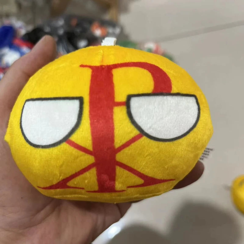 10cm Country Ball Plush Toys 70 styles Polandball Pendant Country Balls Countryball Stuffed Doll Halloween Decor Gifts for Kids