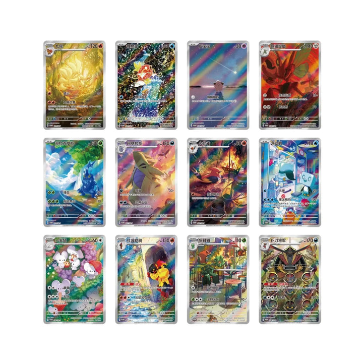 2025 Original Pokemon Collect 'Em All 151 Starter Battle Collection Box With Metal Card Case Set Festvial Surprise Gifts
